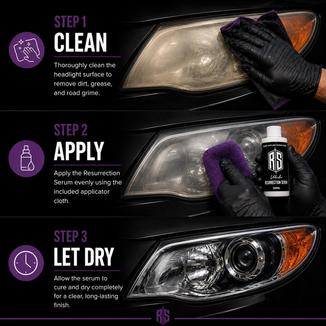 Headlight Restoration Kit 2